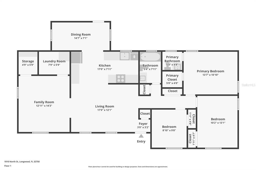 Active With Contract: $330,000 (3 beds, 1 baths, 1466 Square Feet)