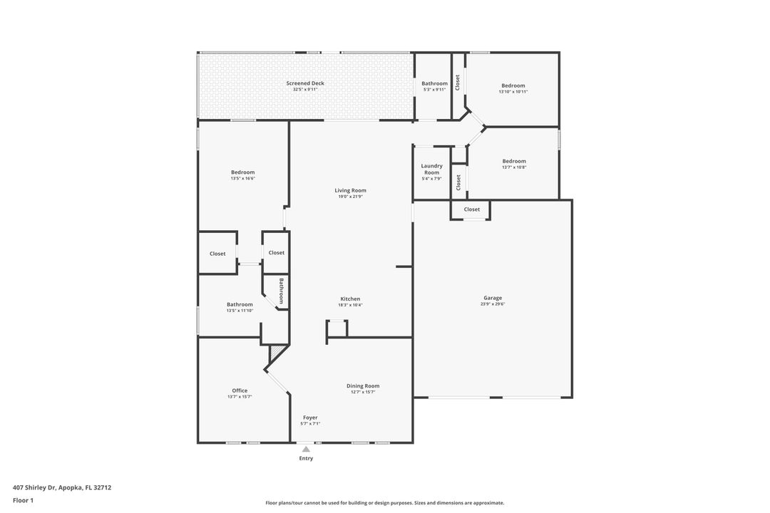 Activo con contrato: $424,000 (4 camas, 2 baños, 2111 Pies cuadrados)