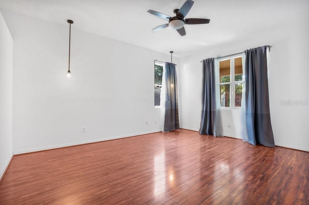 Master Bedroom with Dual Walk-In Closets