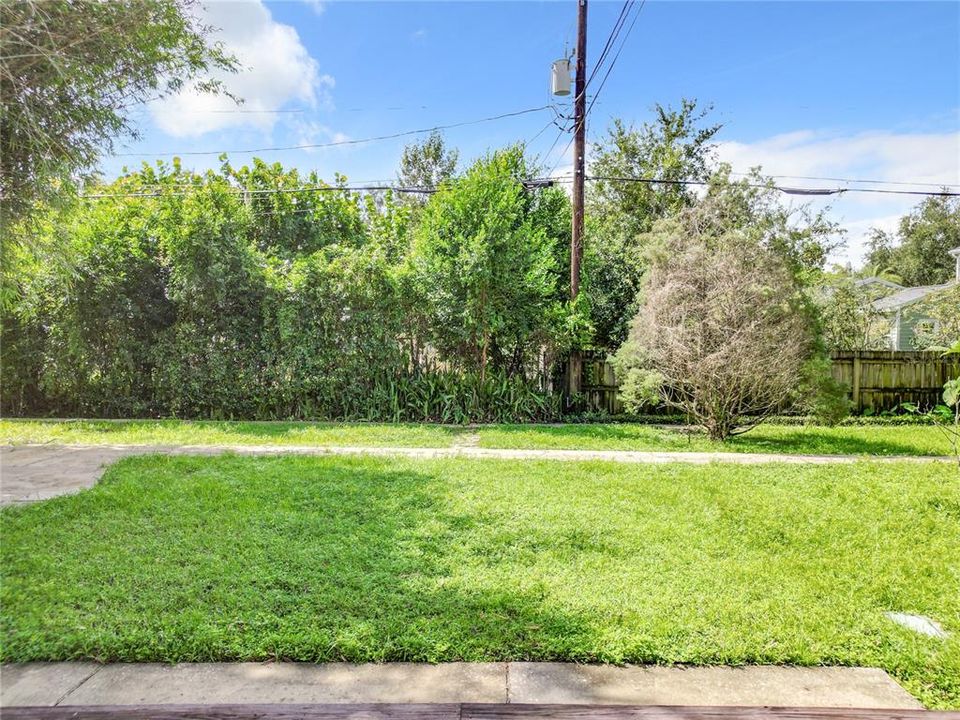 A large yard can accommodate a pool and pickleball court.