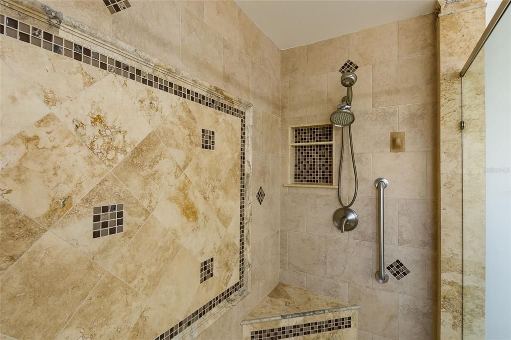 Super Large Shower in Primary Bathroom