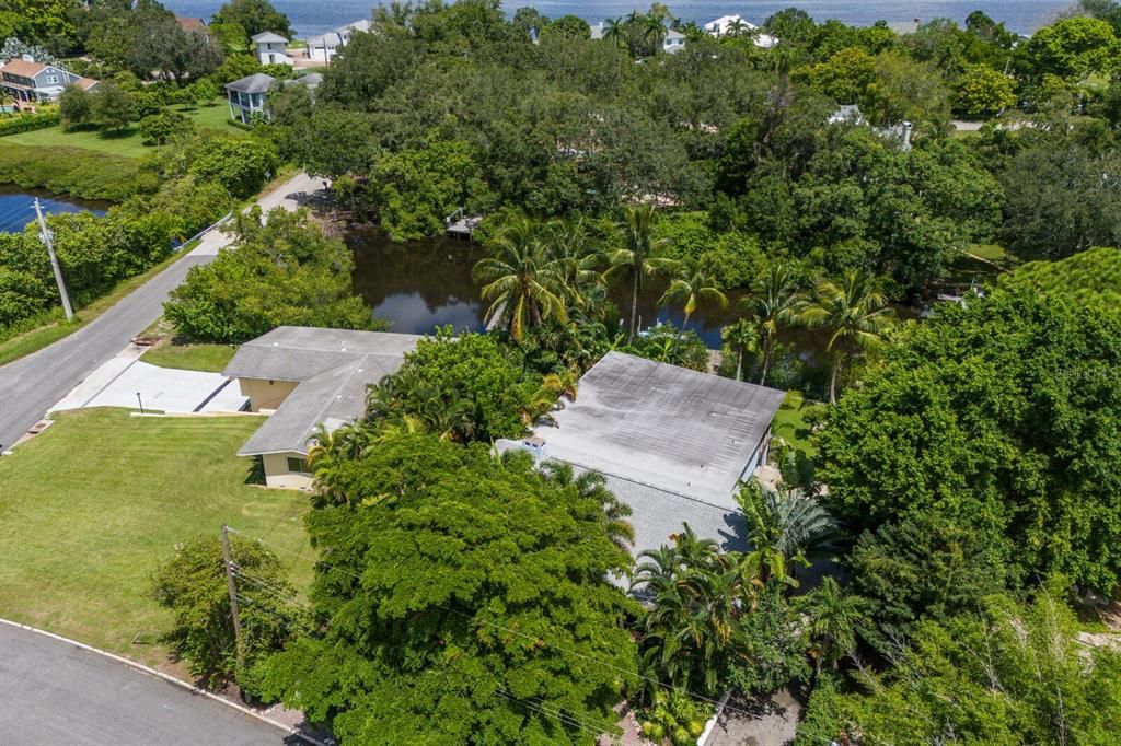 Aerial View, Lush Landscaping Visible