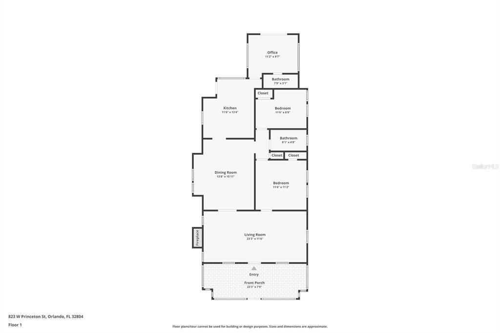 Active With Contract: $420,000 (2 beds, 1 baths, 1132 Square Feet)