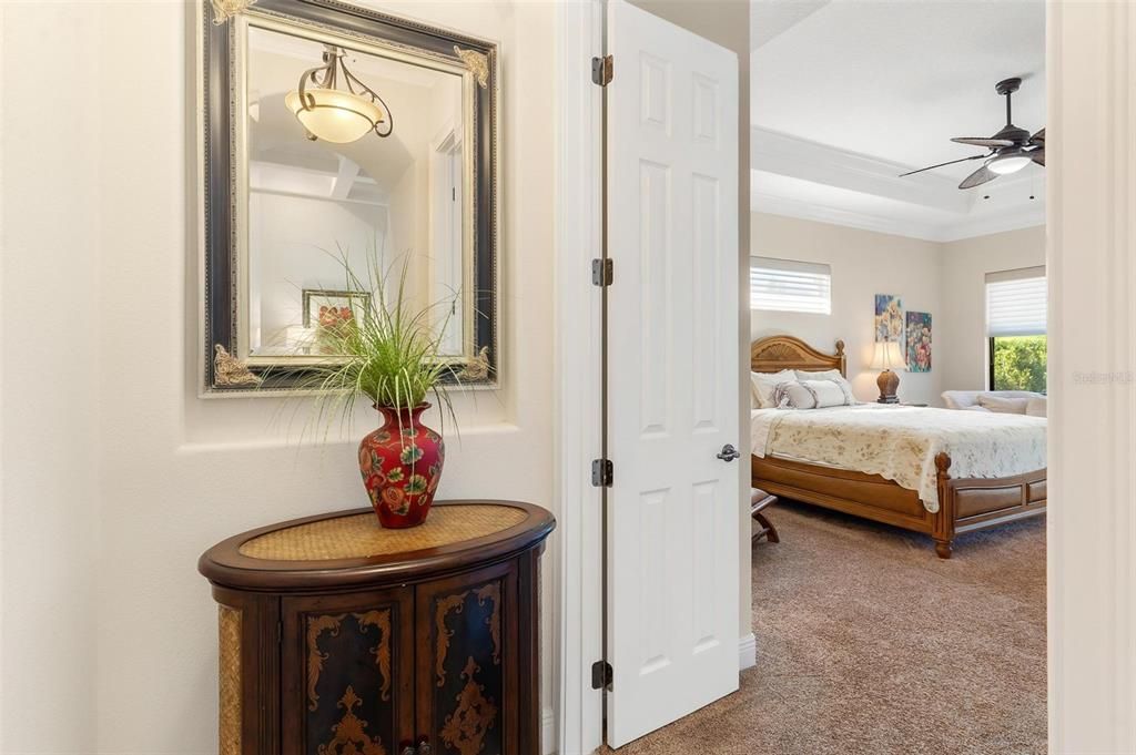 Primary Bedroom with Double Door Entry