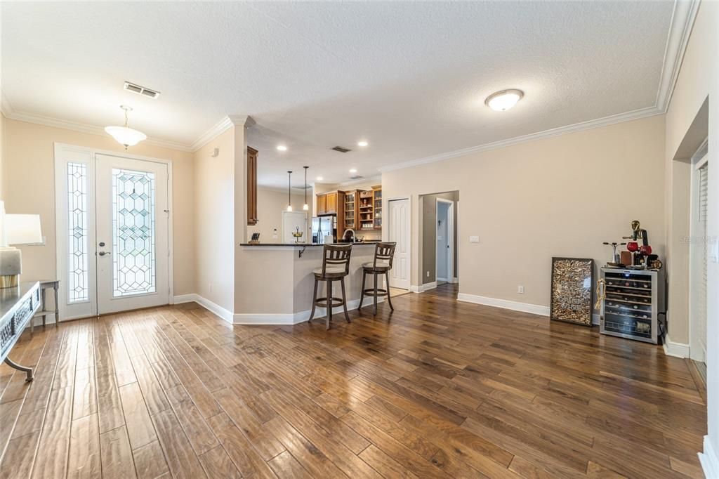 Dining room area