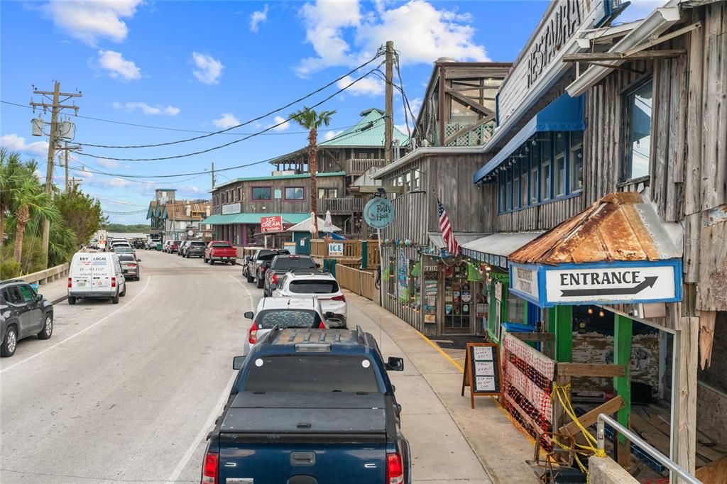 downtown Cedar Key