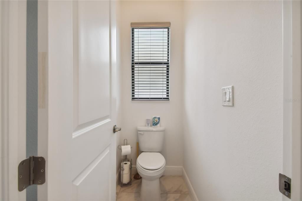 Primary bath with large walk-in shower