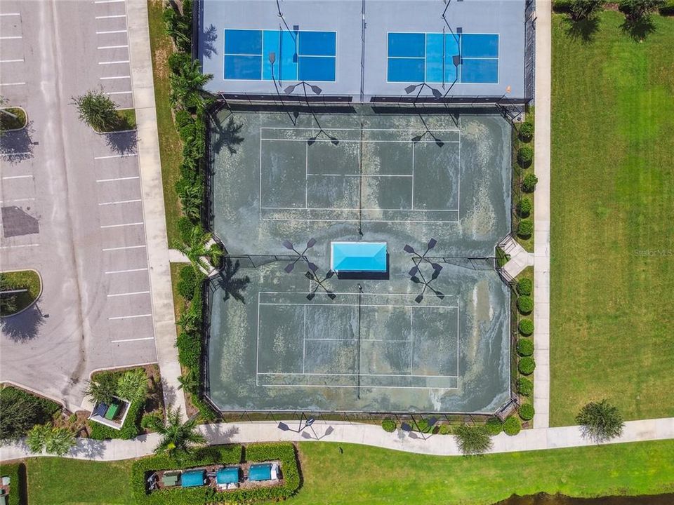 Tennis courts