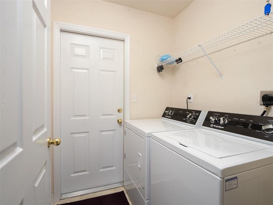 Washer and dryer included and inside