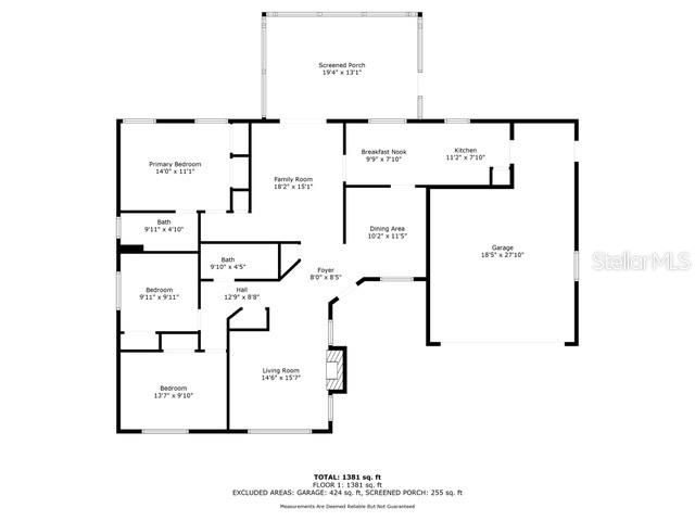 For Sale: $350,000 (3 beds, 2 baths, 1486 Square Feet)