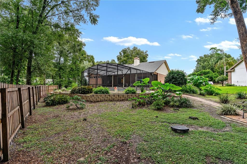 View of house from exercise area