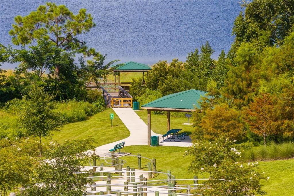 LAKE FRONT DOCK AREA