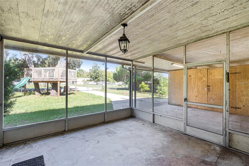 Screened Front Porch