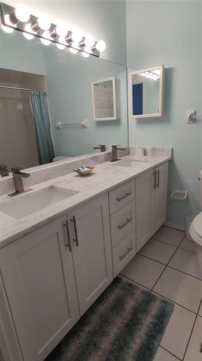 Primary ensuite; walk-in shower