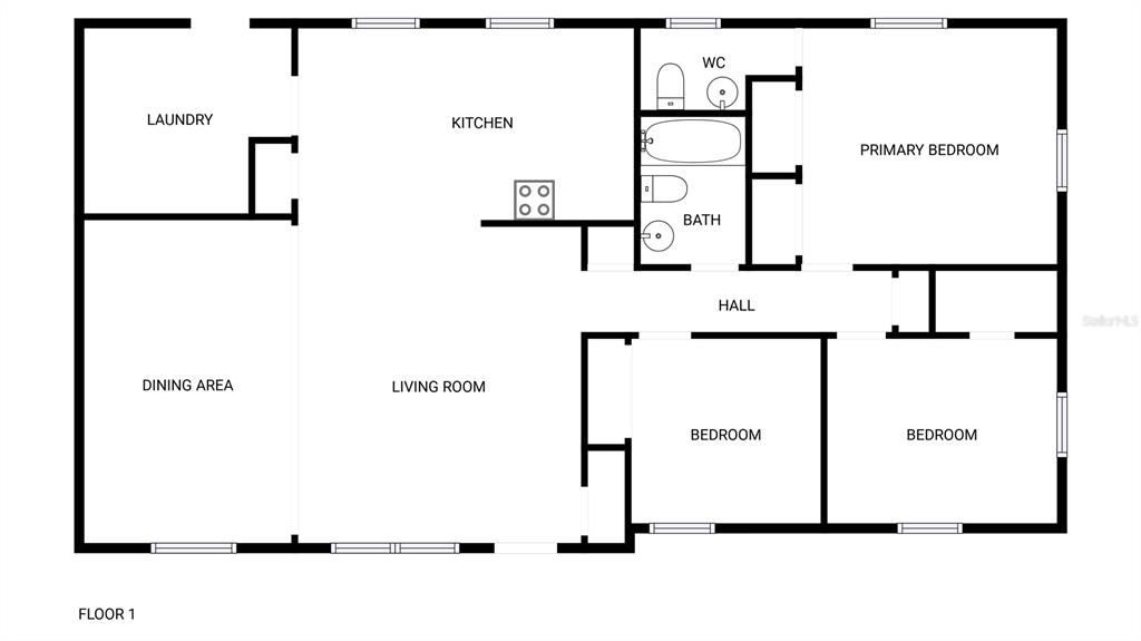 Activo con contrato: $275,000 (3 camas, 1 baños, 1350 Pies cuadrados)