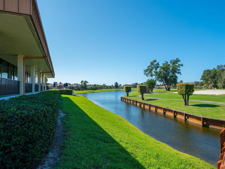 View from clubhouse