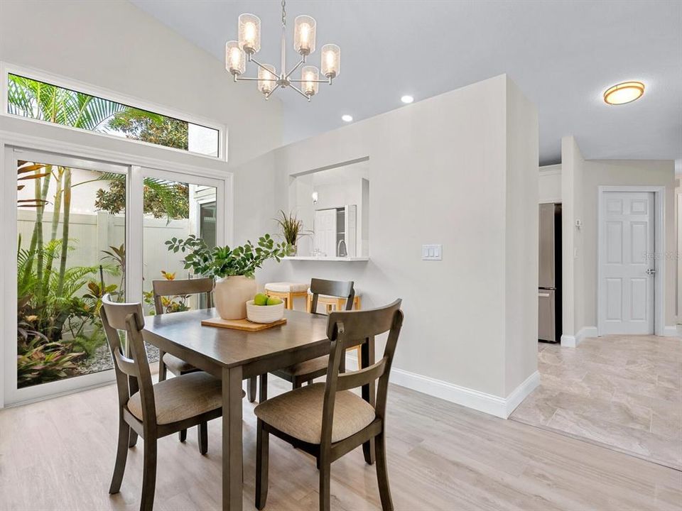 Dining area