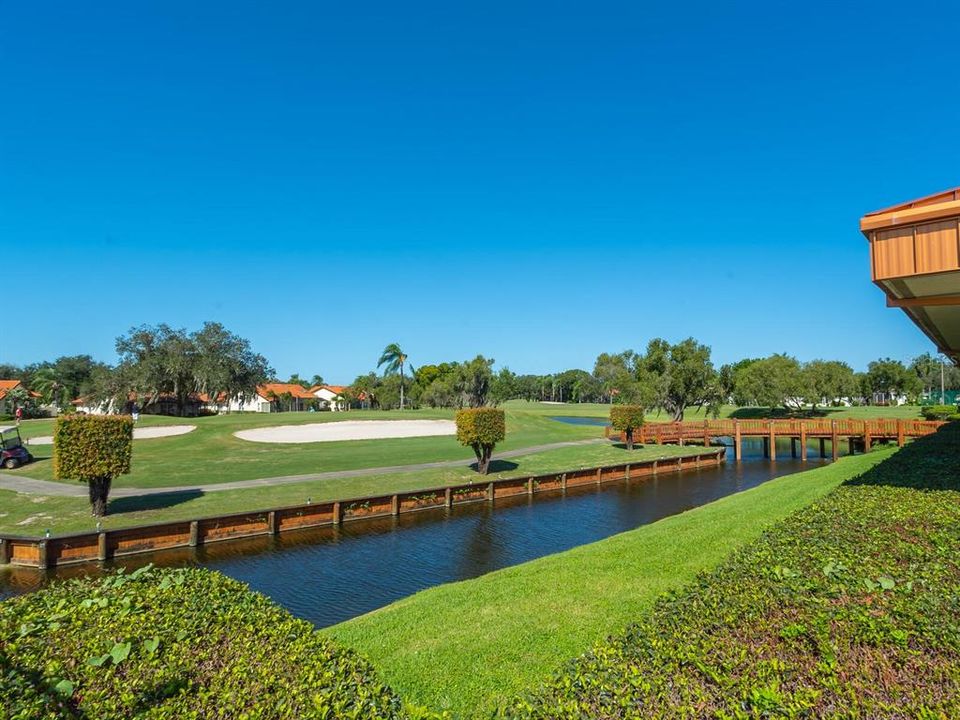 Fairway view from clubhouse area