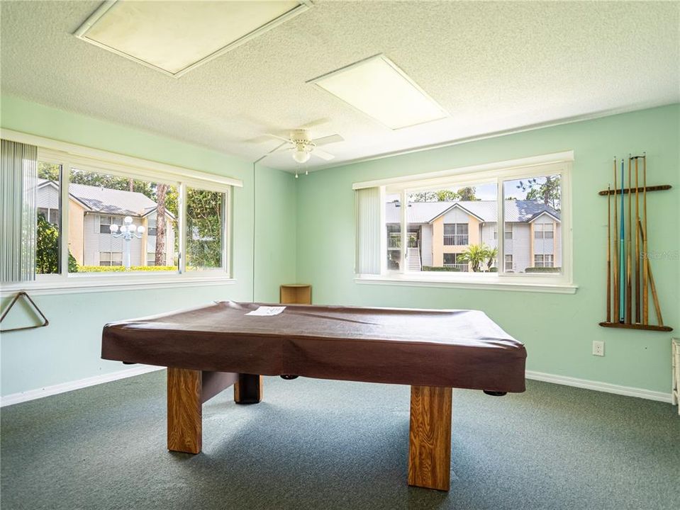 Clubhouse- Pool Table