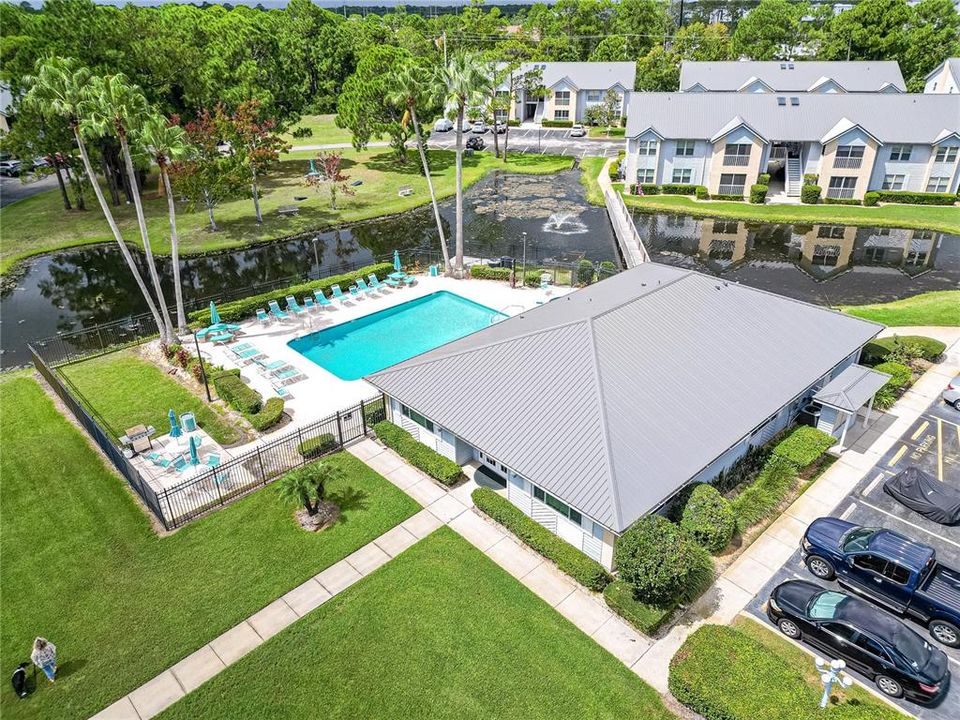 Aerial View of Clubhouse