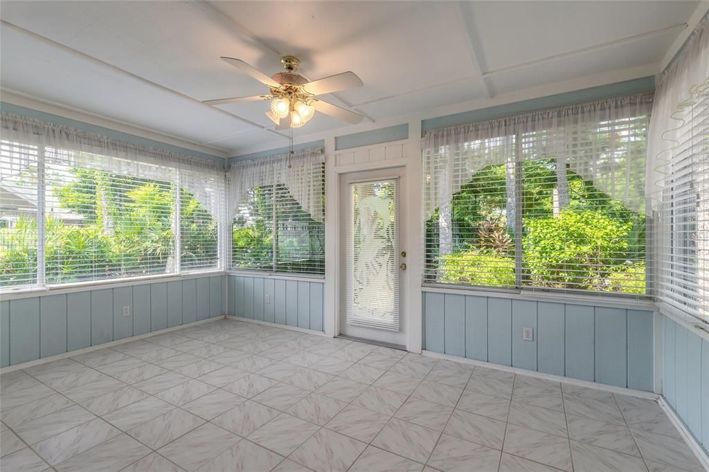 Enclosed Florida Room