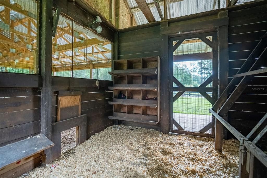 Laying Boxes & Hen House