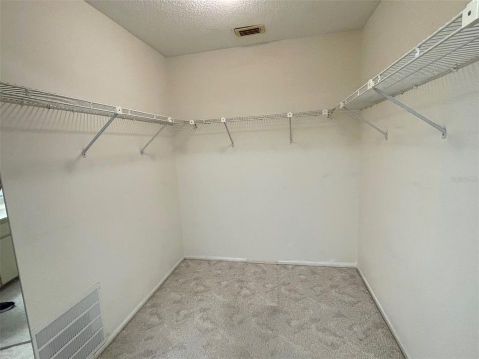 Primary Bedroom Walk in Closet