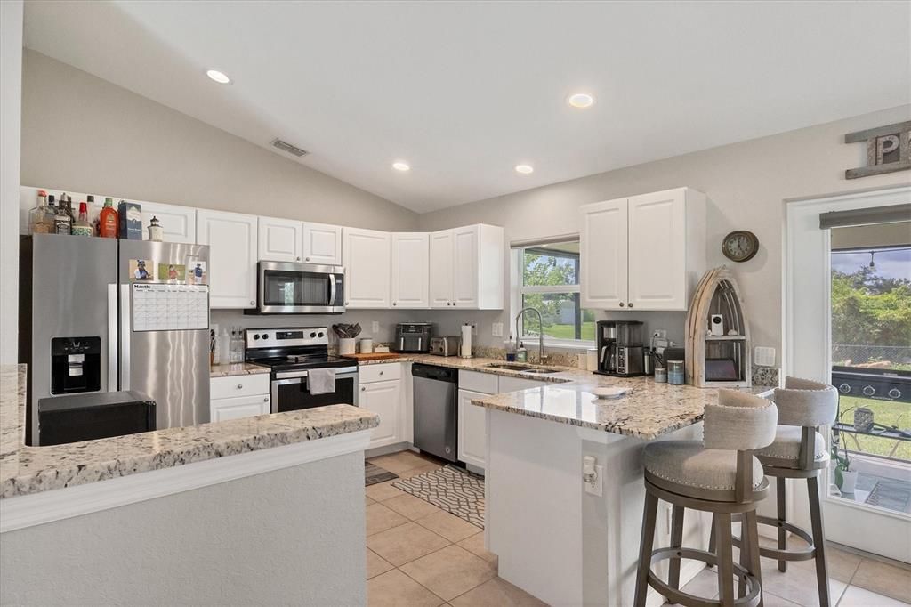 Kitchen- tile floor