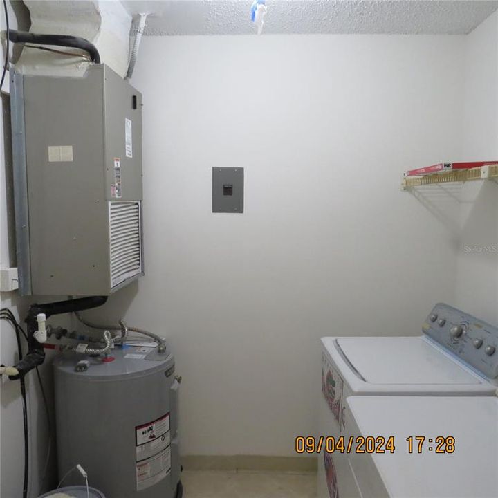 Laundry closet