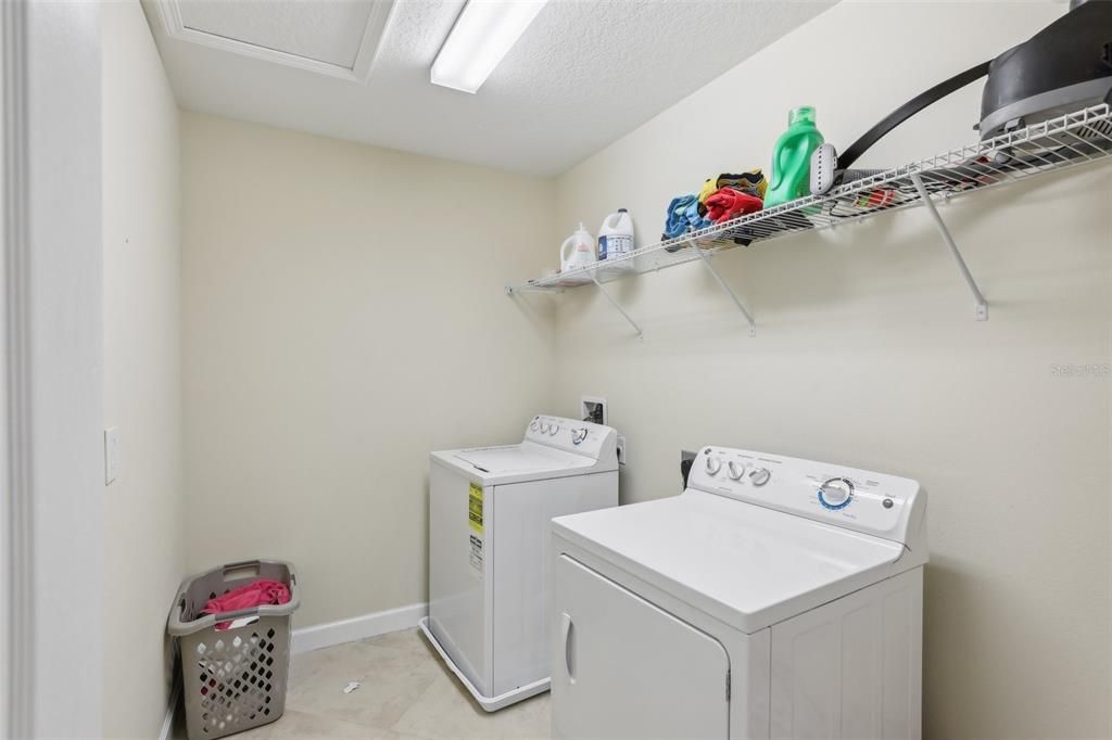 LAUNDRY ROOM.