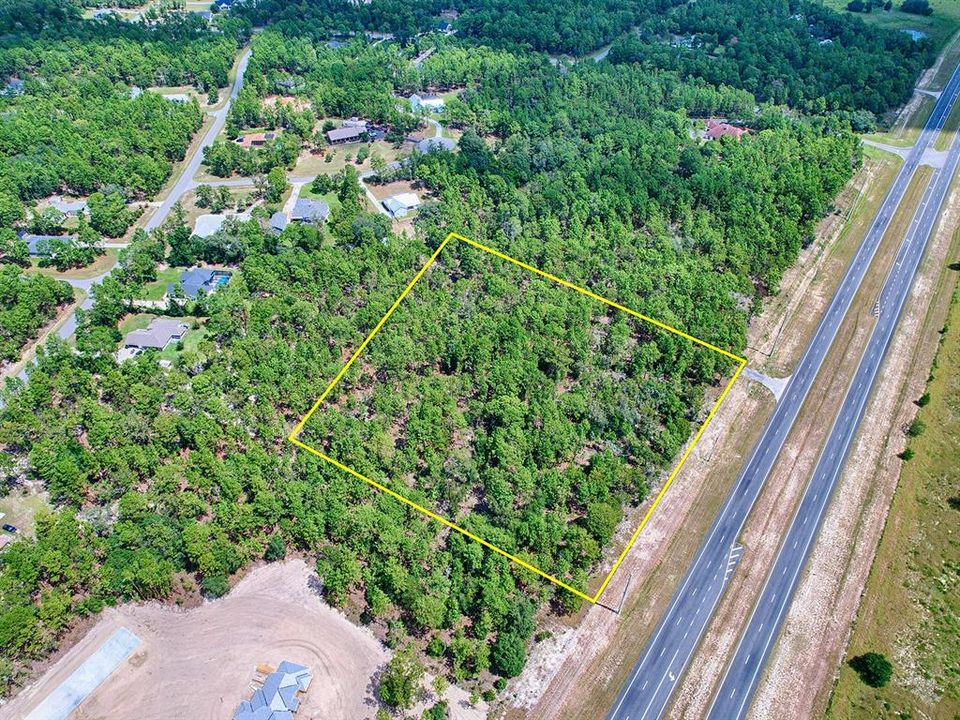 Aerial View Of Homesite