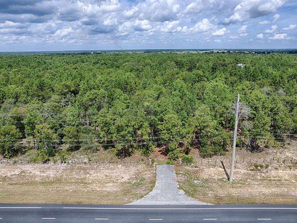 Aerial Shot Of The Front