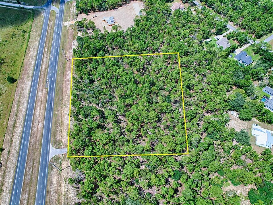 Aerial View Of Homesite