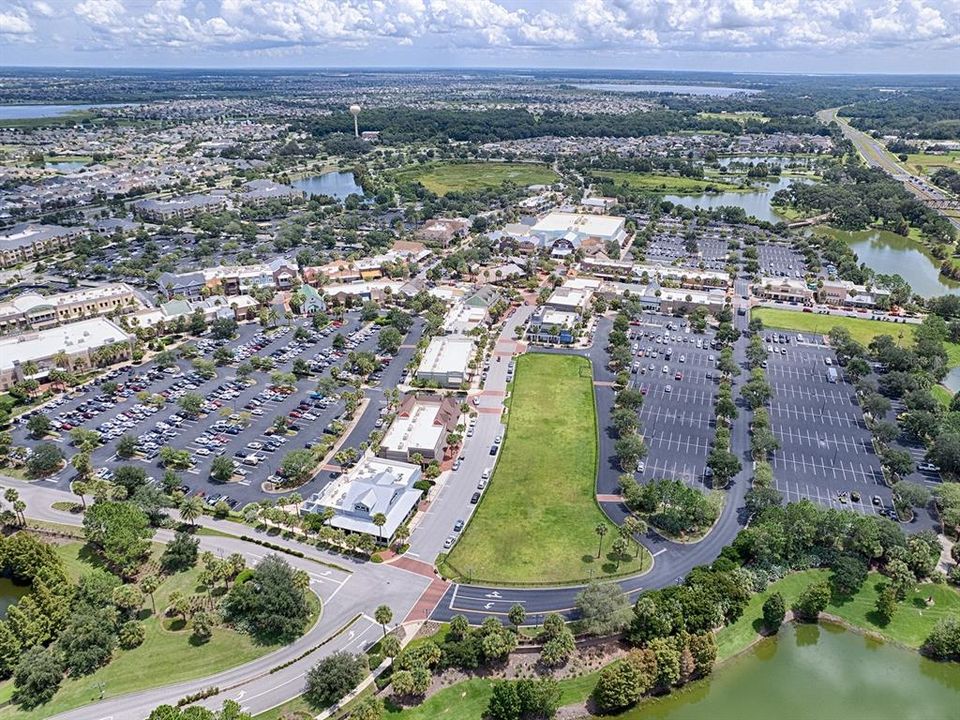 Aerial Shot Of Commercial Property Off Of SR 44.