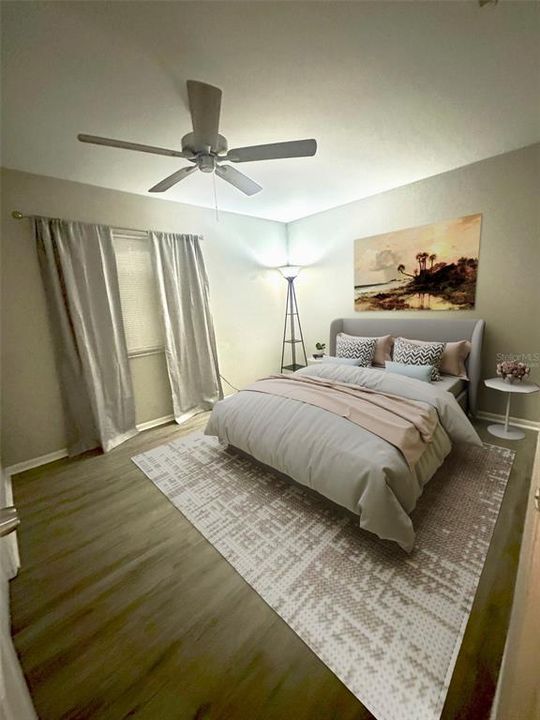 Virtually Staged Bedroom 2