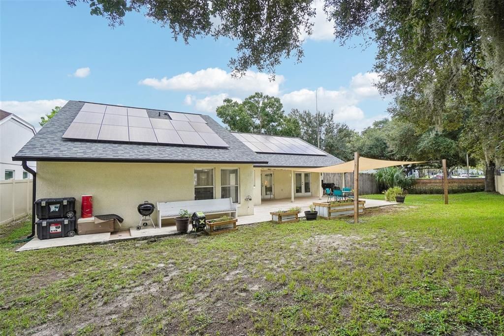 Sellers will pay off over $60,000 worth of solar panels at closing!