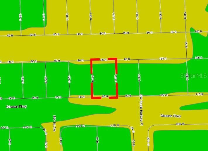 Flood Zone Map Showing Your Land is High & Dry! Easy Hookup to City Water and Sewer! Schools: Cape Elementary, Challenger Middle School, Cape Coral High School! Say YES!