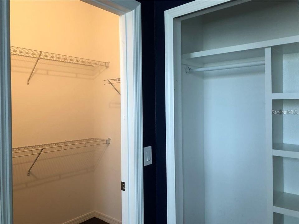 Master closet