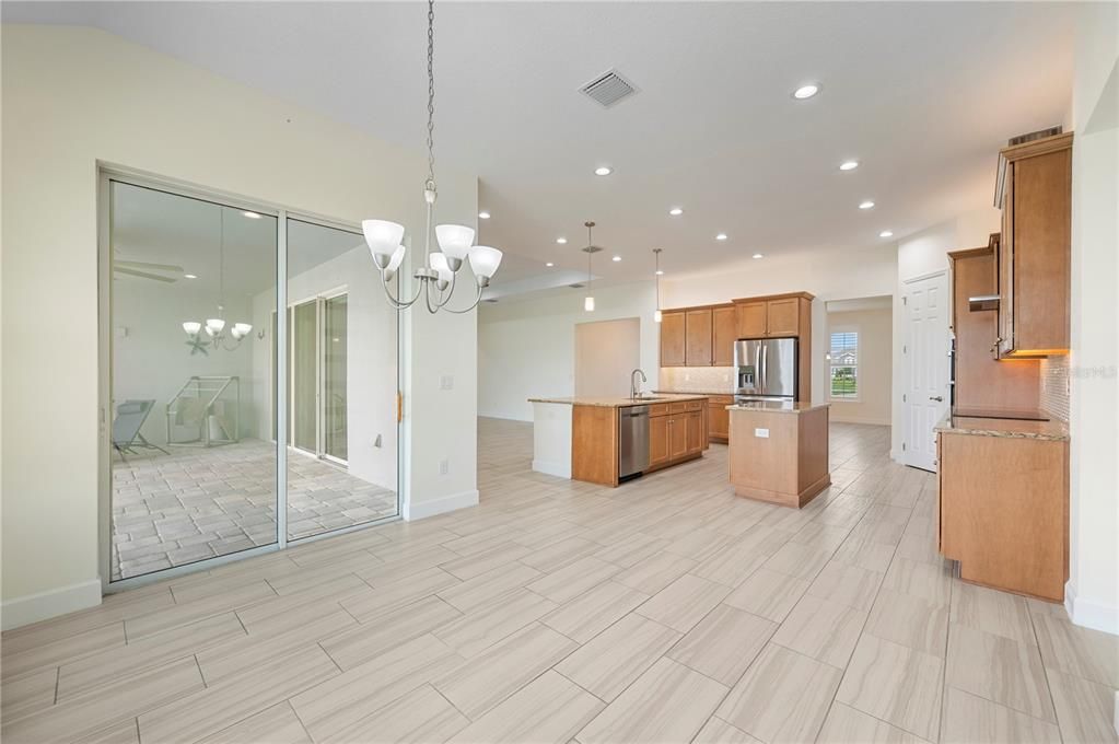 Breakfast nook/kitchen