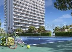 Tennis courts