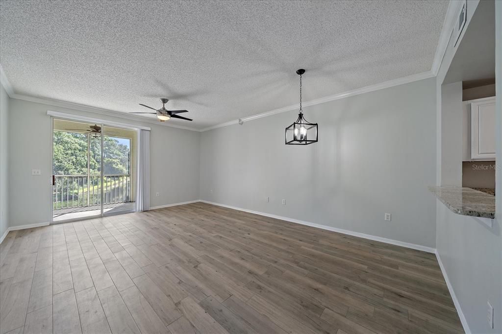 Bright Spacious Living Room/ Dinning Room