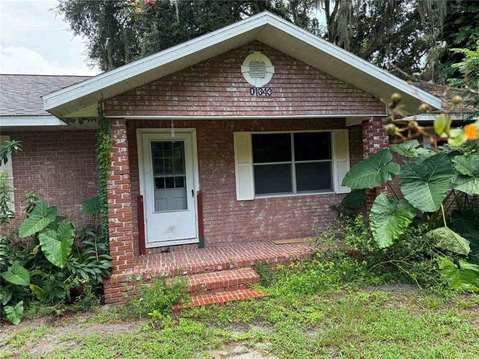 Front Entrance of Home