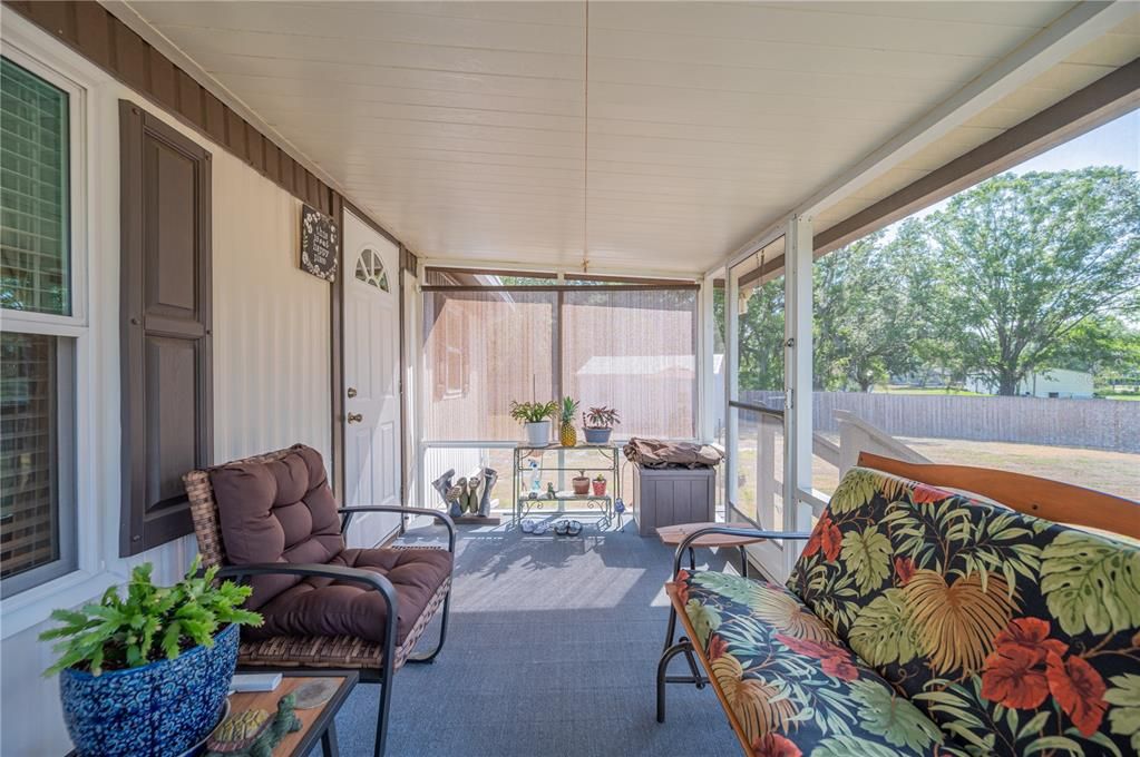 Screened Front Porch