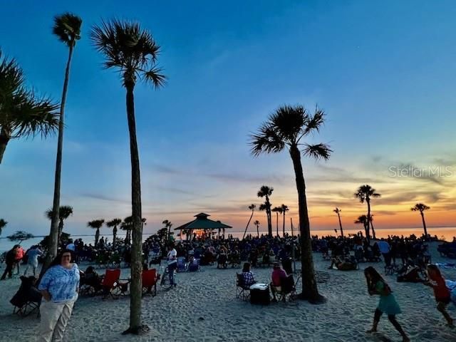 Monthly Free Concerts at Sunset Beach