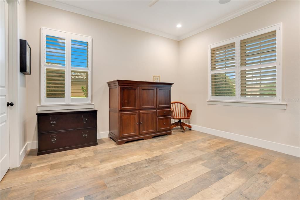 Downstairs bedroom