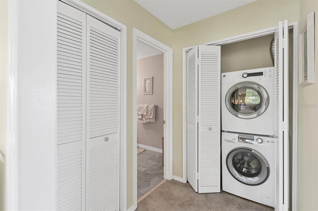 Laundry closet