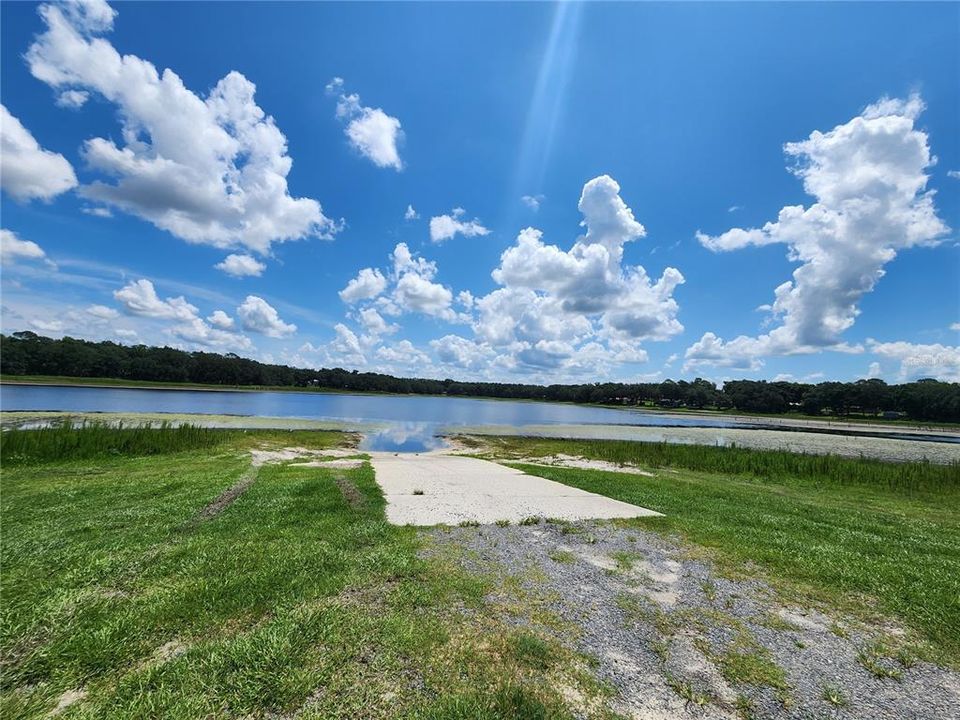 Boat Ramp on Tiger Lake