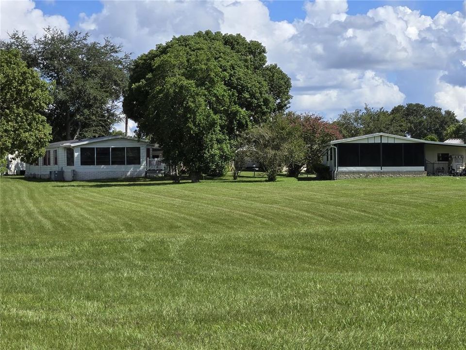 GREENSPACE BEHIND HOUSE