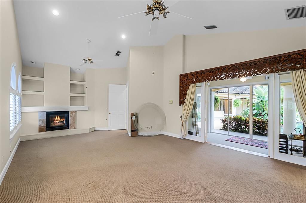 Primary Bedroom has sitting room and office off the lanai