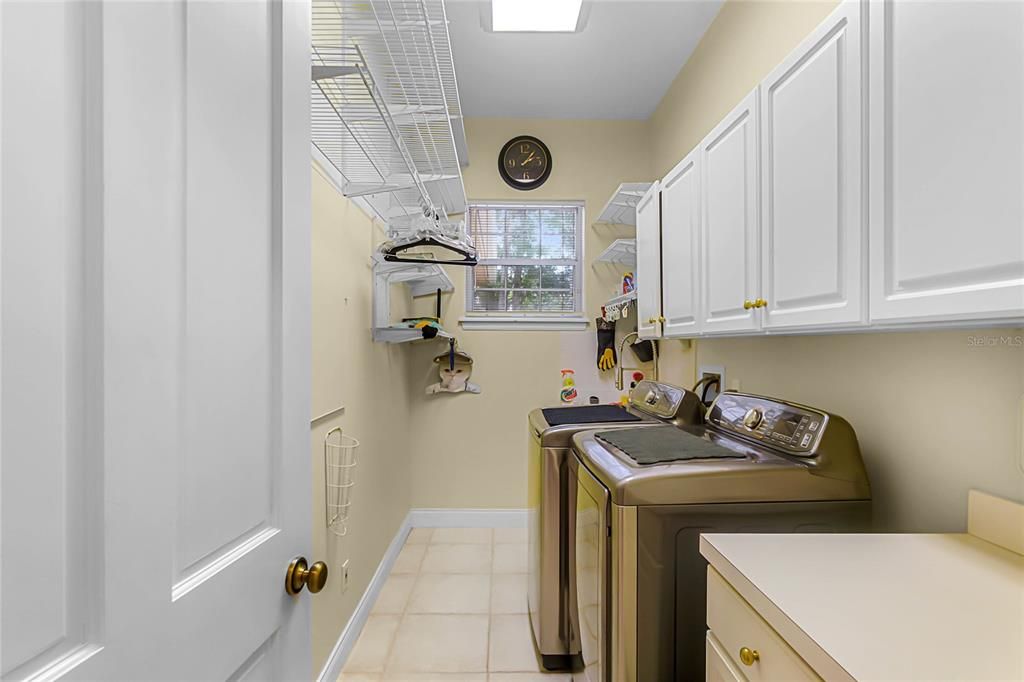 Laundry Room with Sink and Cabinetry